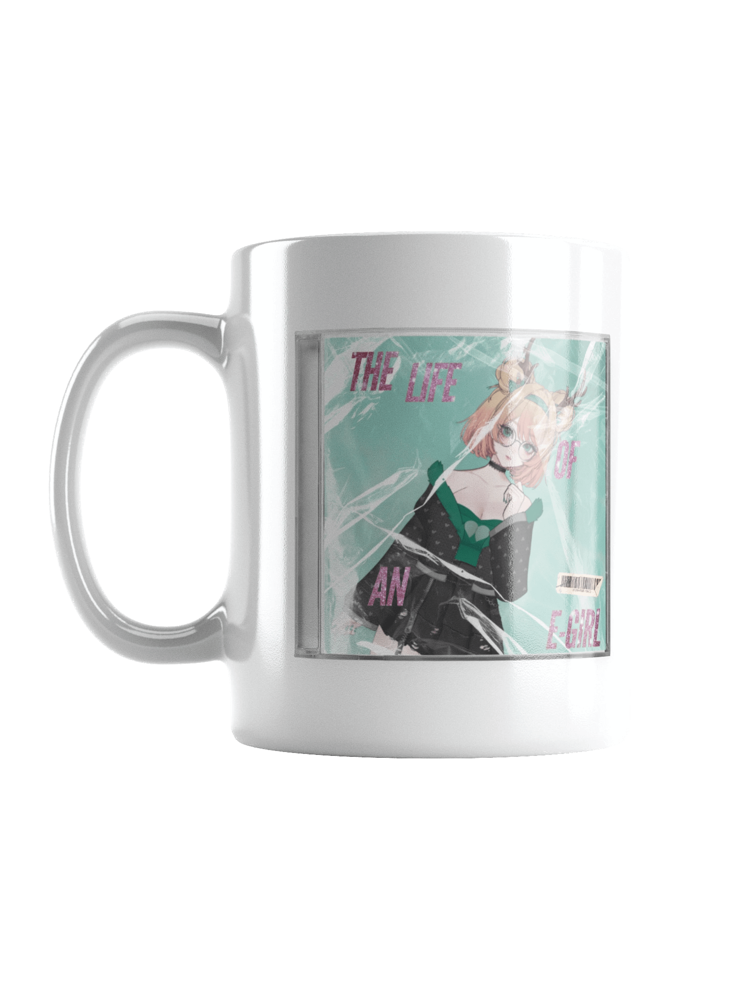 The Life of an E-Girl Jewel Case 11 oz Mug product image (1)