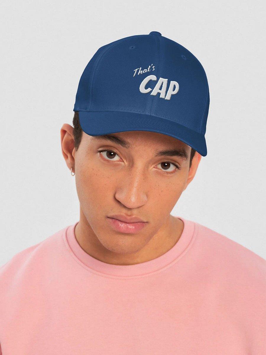 "That's Cap" 100 Flexfit Fitted Cap product image (5)