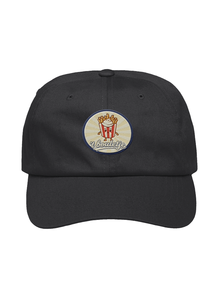 't Bouletje Classic Embroidered Cap - Belgian Snack Culture Hat - Ghent Frituur Style product image (1)