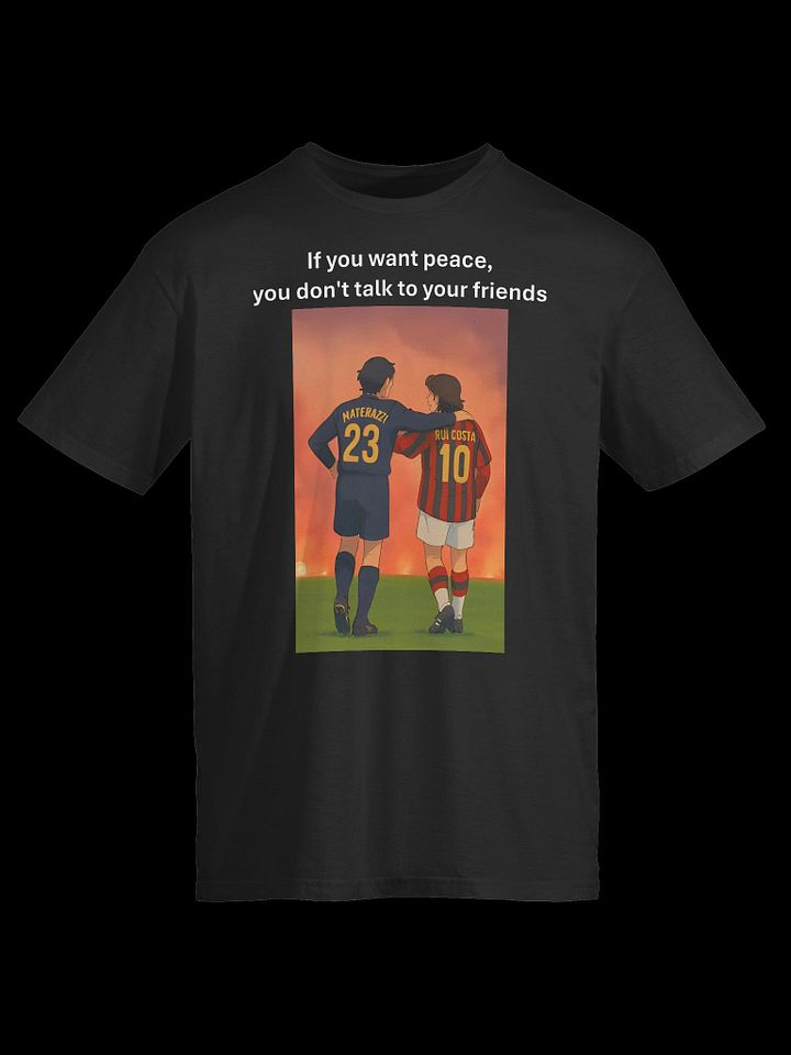 Rui Costa and Marco Materazzi Iconic Moment - Enemies at Peace - Milan Derby (Various Colours) product image (1)