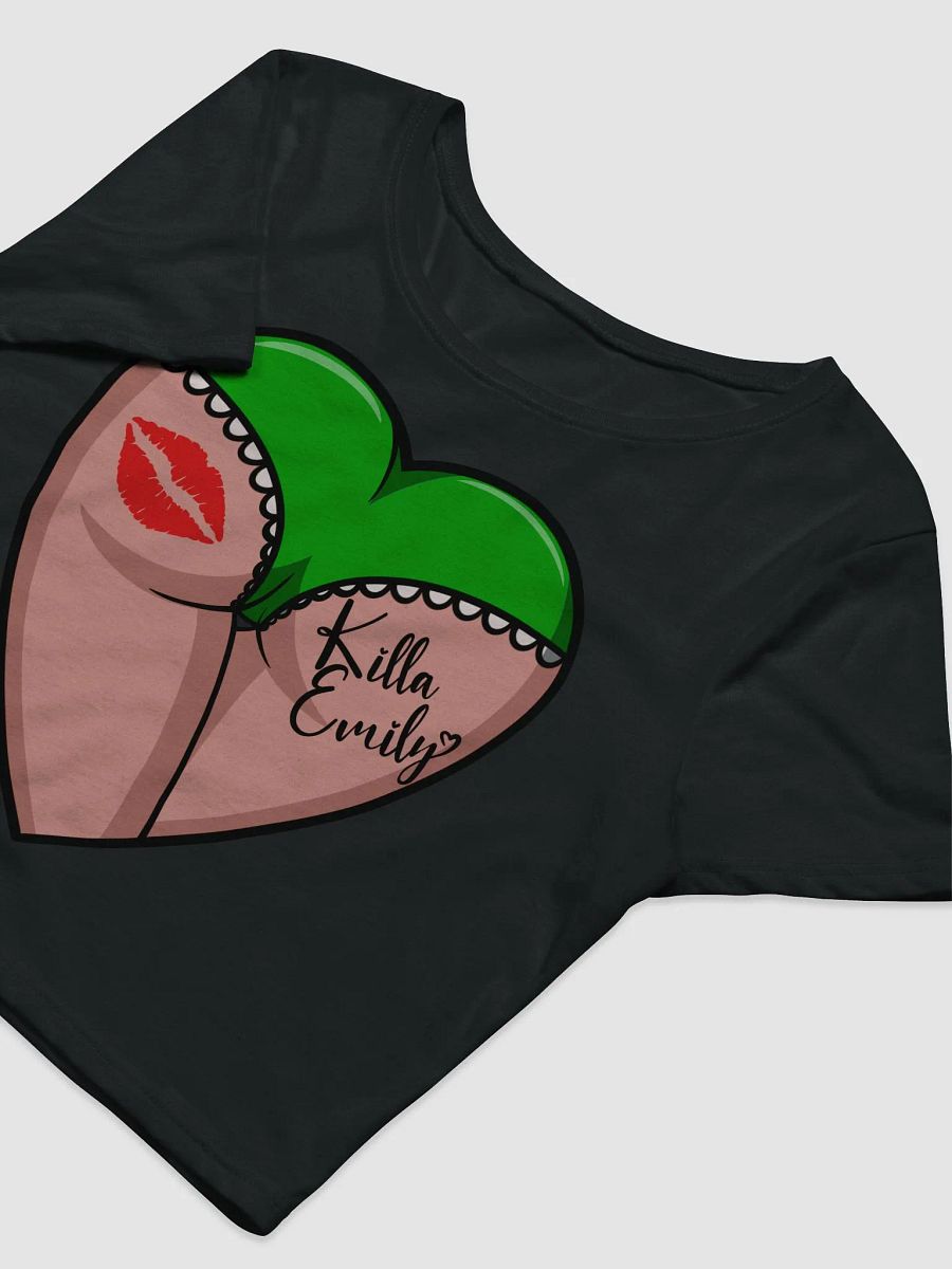 GREEN KILLA EMMY HEART BUTT CROP TOP product image (5)