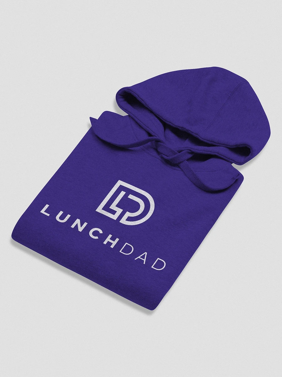 LunchDad Original Hoodie (White Logo) product image (17)
