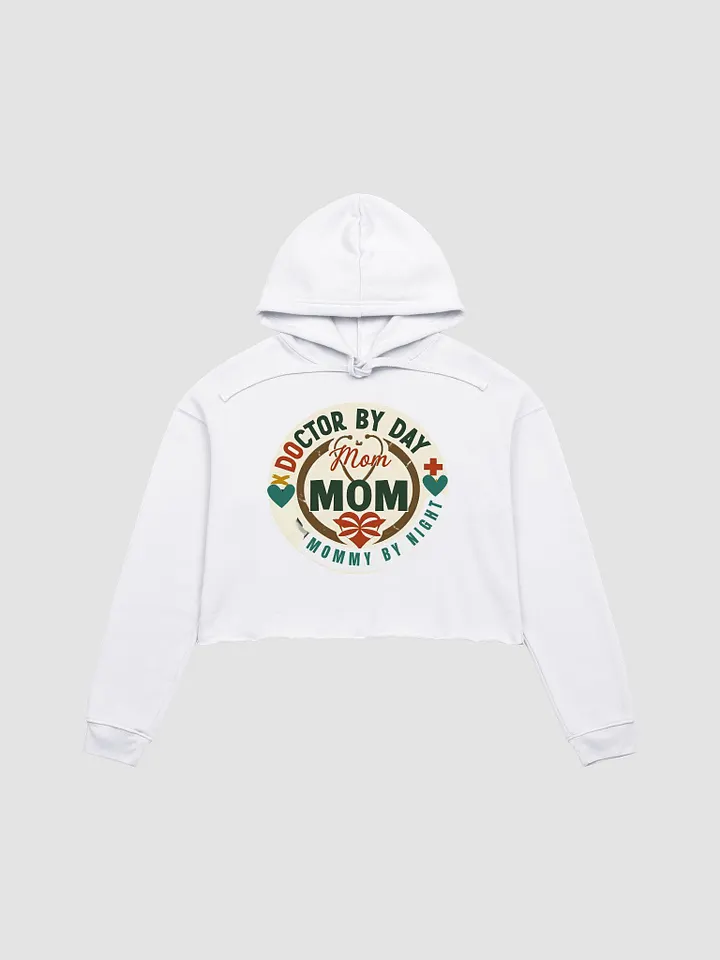Doctor Mommy Circle Crop Hoodie product image (6)