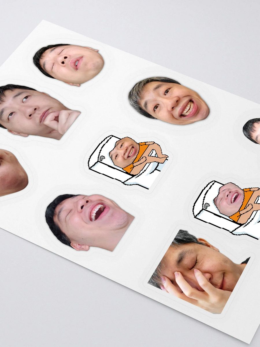 Jombie Face Stickers product image (3)