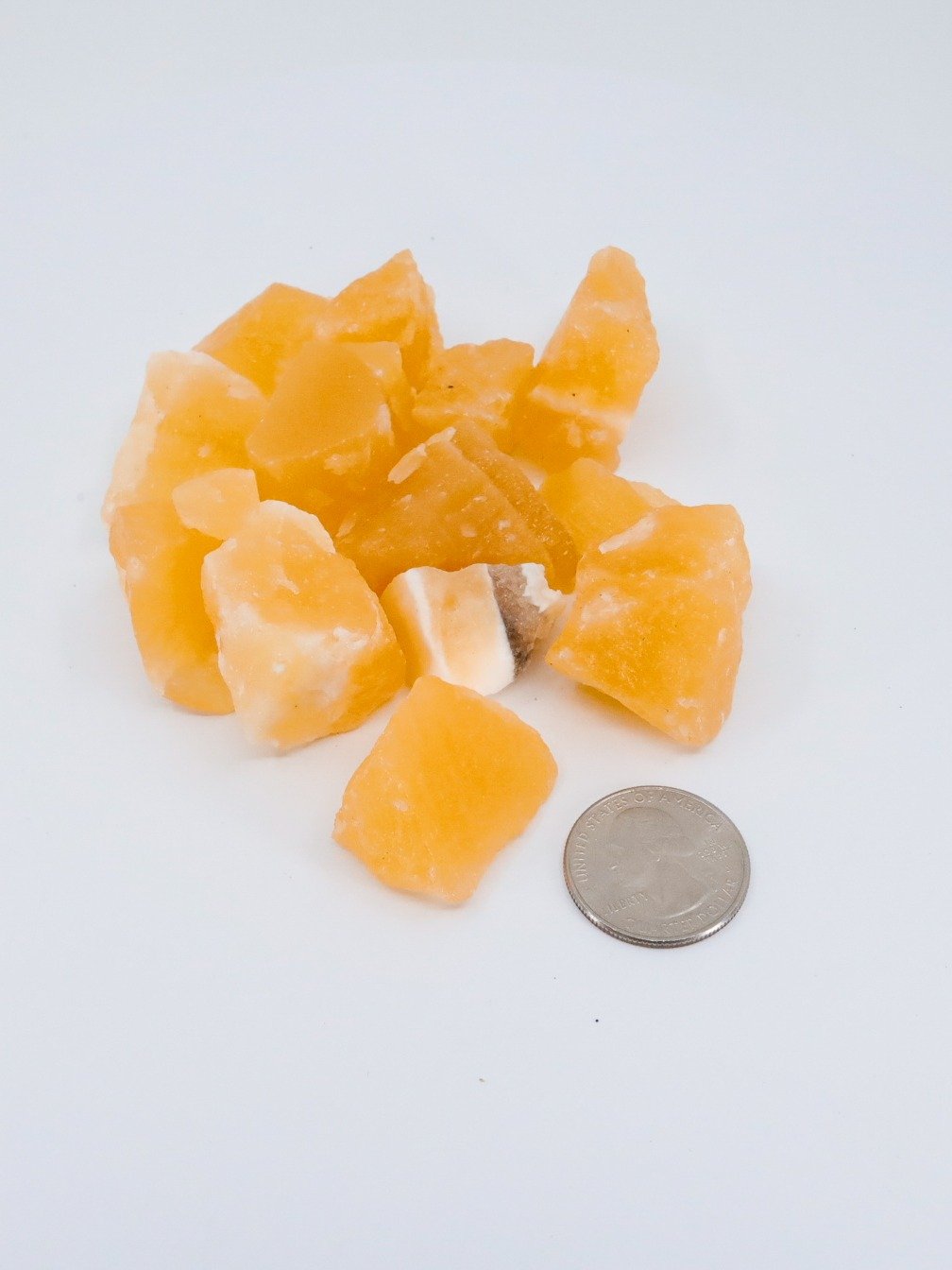Raw Orange Calcite Rough Crystal product image (3)