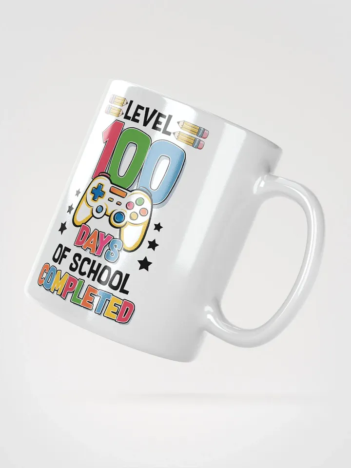 Gamer's 100-Day Of School Mug product image (7)
