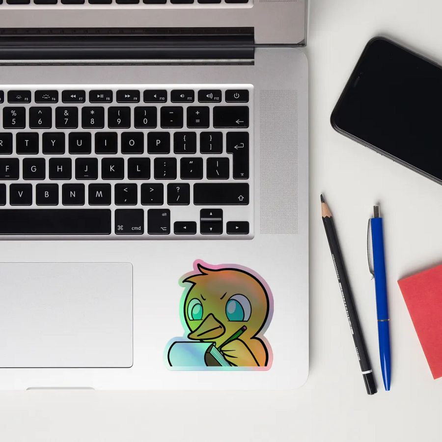 Notes Holo Sticker product image (10)