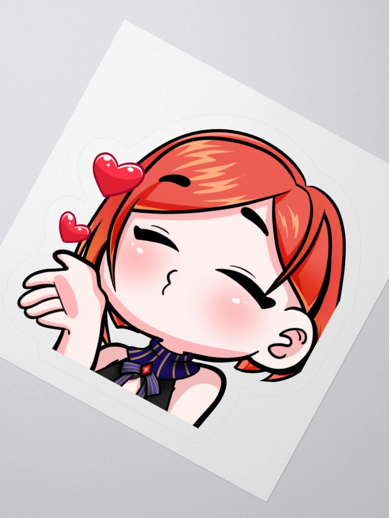 MissxIris Virtual Kisses - Chibi Kiss Cut Sticker product image (3)