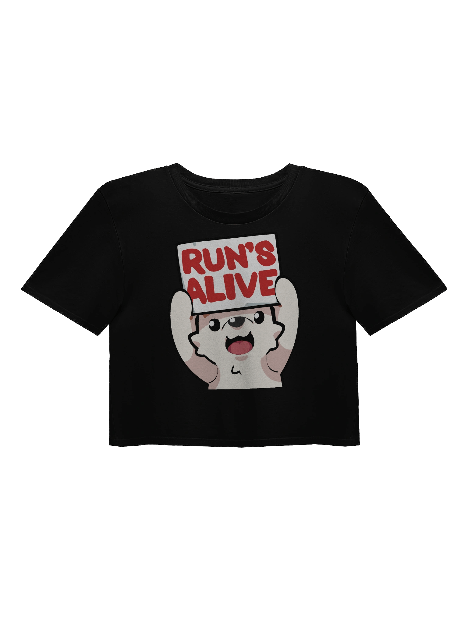Run's Alive Crop Top product image (4)