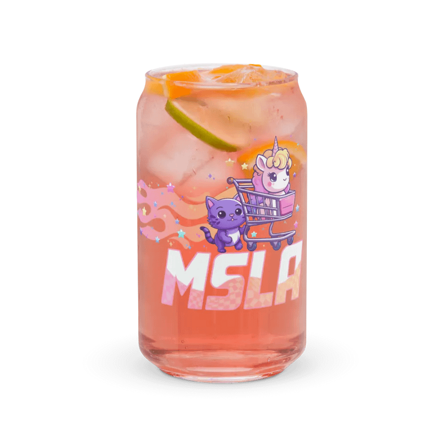 MSLA Sparkles Amigos - Can Shaped Glass product image (3)