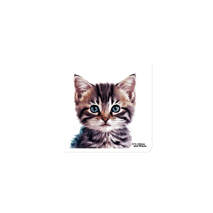 Cat Magnet White product image (1)