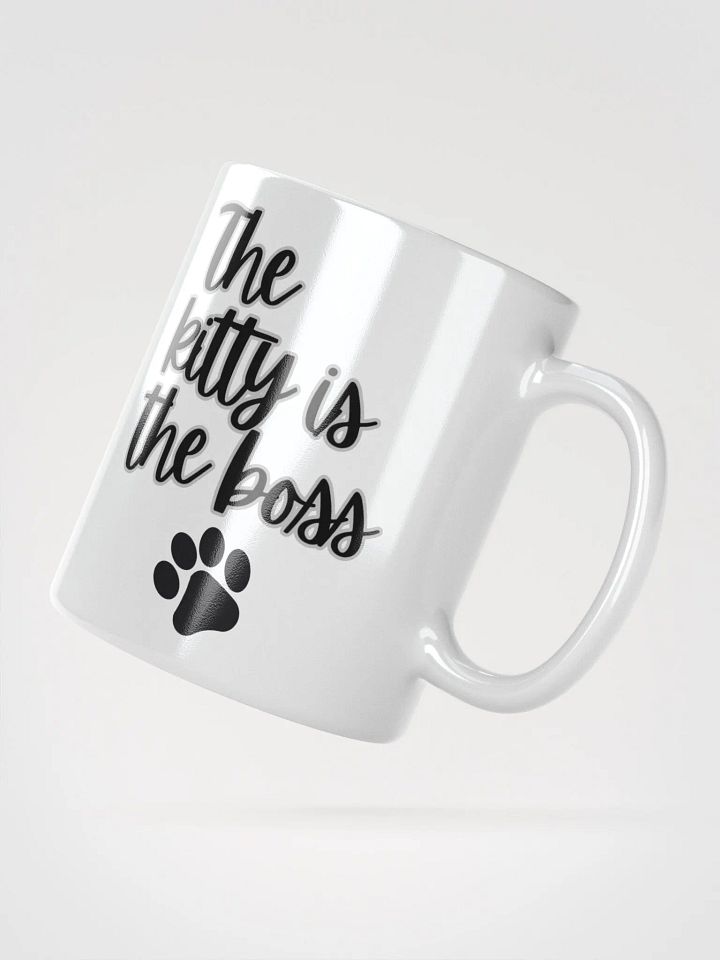 The kitty is the boss (mug) product image (4)