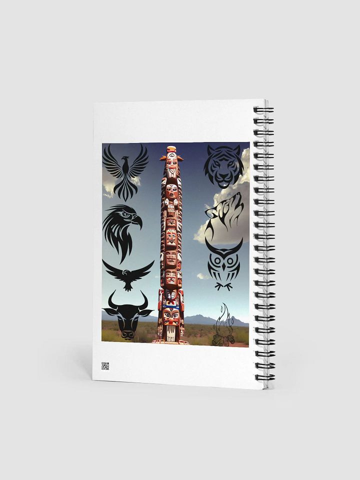 Totem Tale Spiral Notebook product image (2)