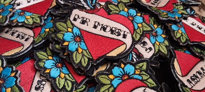 Mr Moist Tattoo Velcro Patch product image (2)