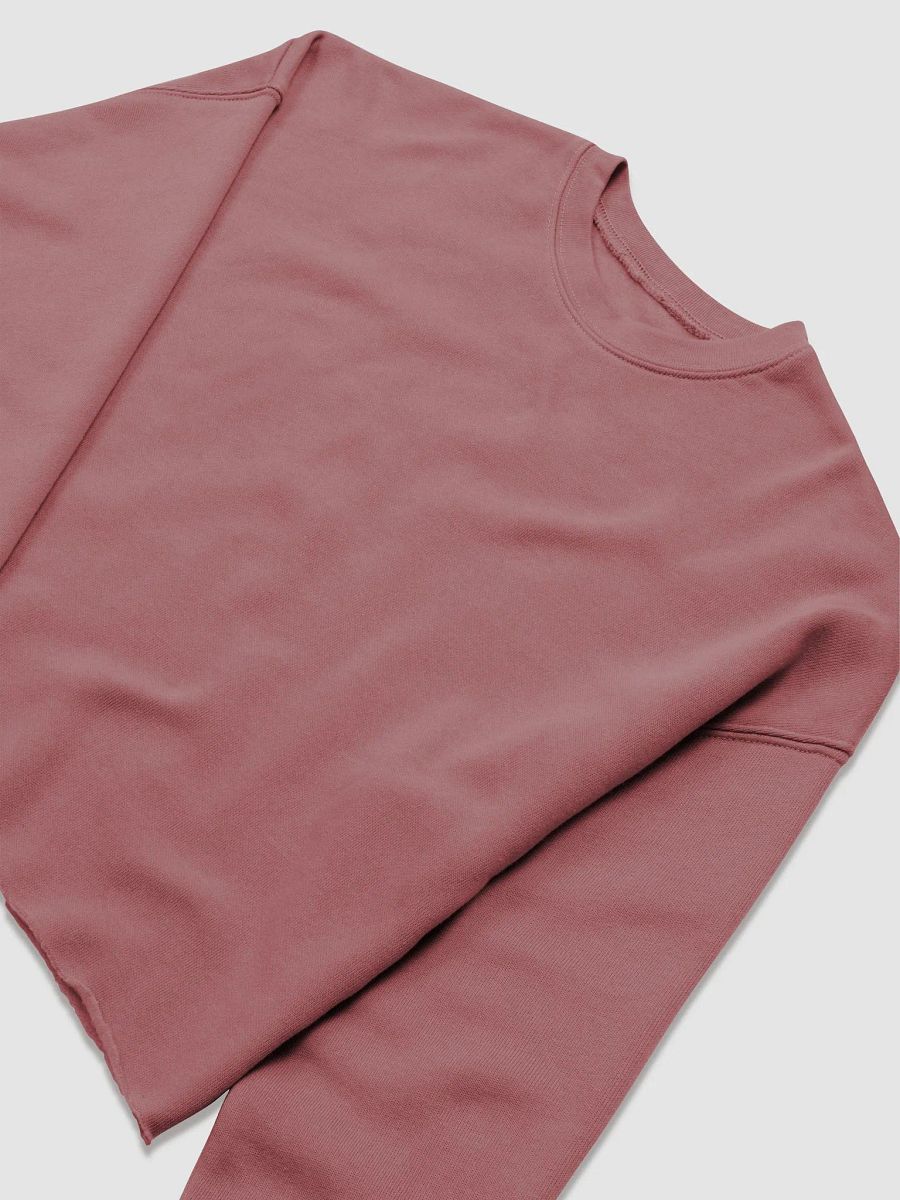 GAME ON warm fleece crop sweatshirt product image (5)
