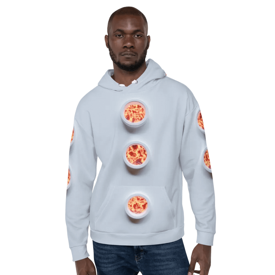 Energy of 3D Magma (unisex hoodie) product image (8)