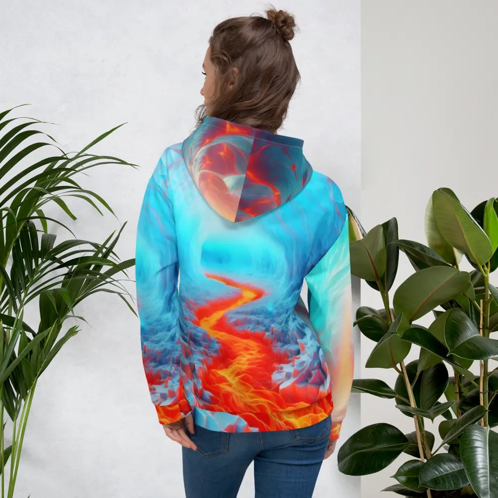 Fire and Ice - Molten Lava Meets Ice #4 product image (11)