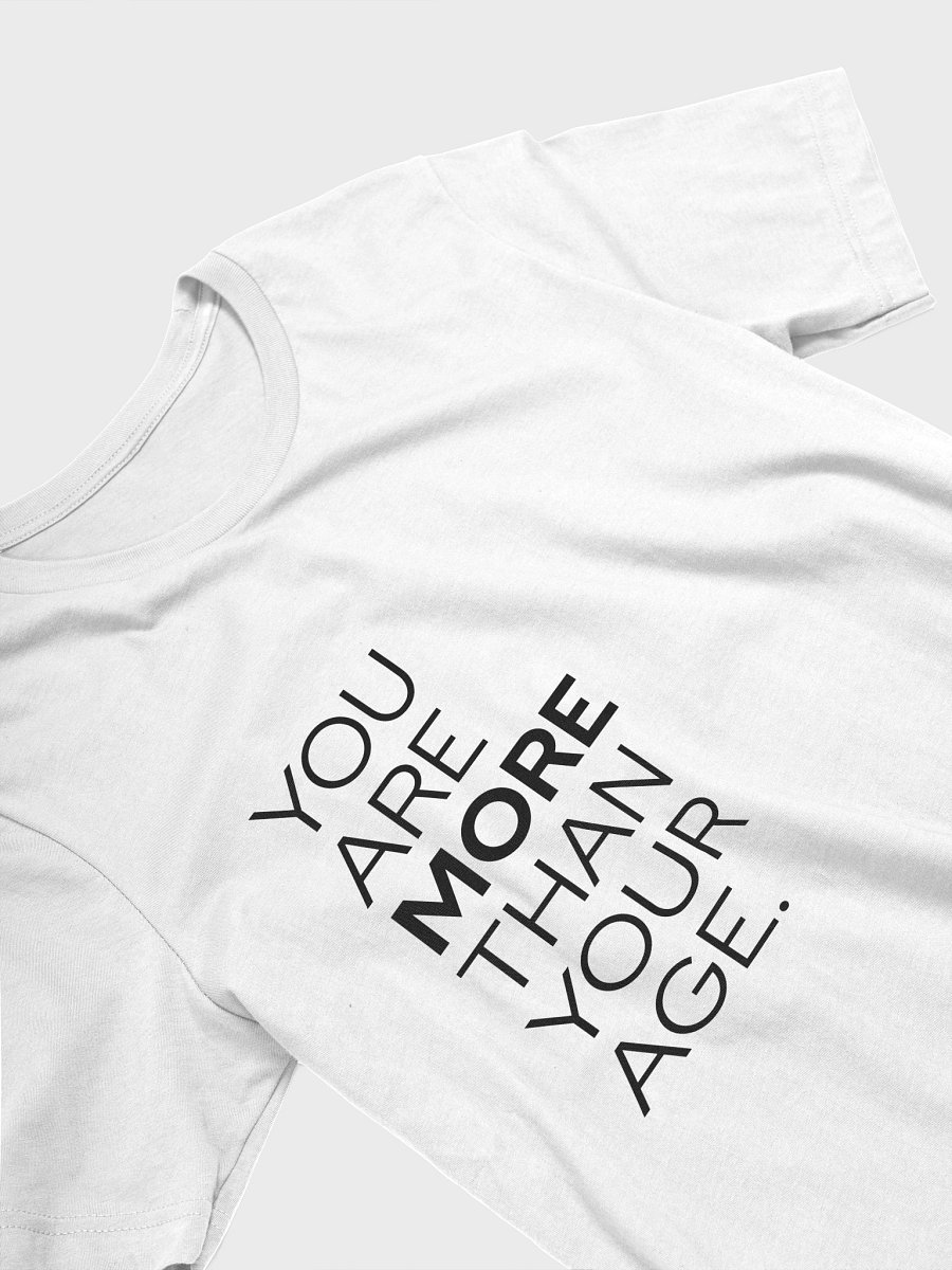 MTYA White T/Black Letters product image (3)