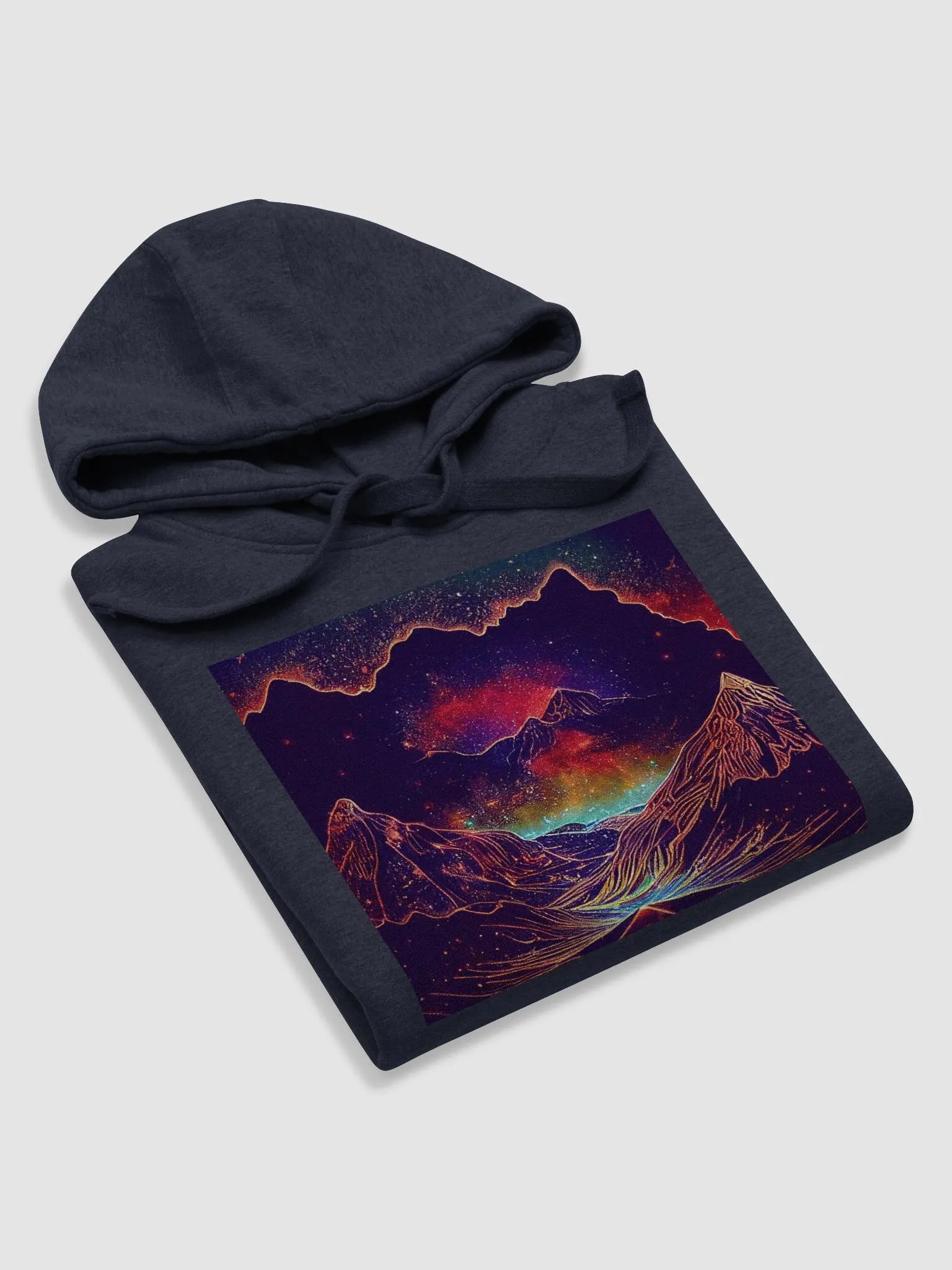 Lava nights Cozy Cotton Blend Unisex Hoodie product image (5)