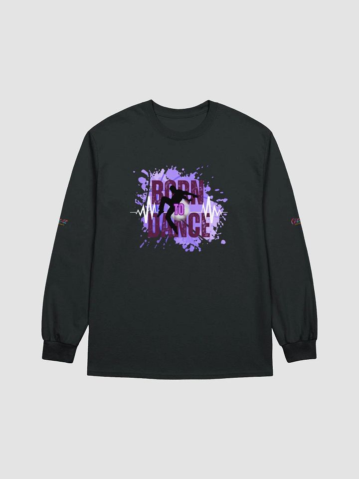Born to Dance His Silhouette Long Sleeve Tee product image (2)
