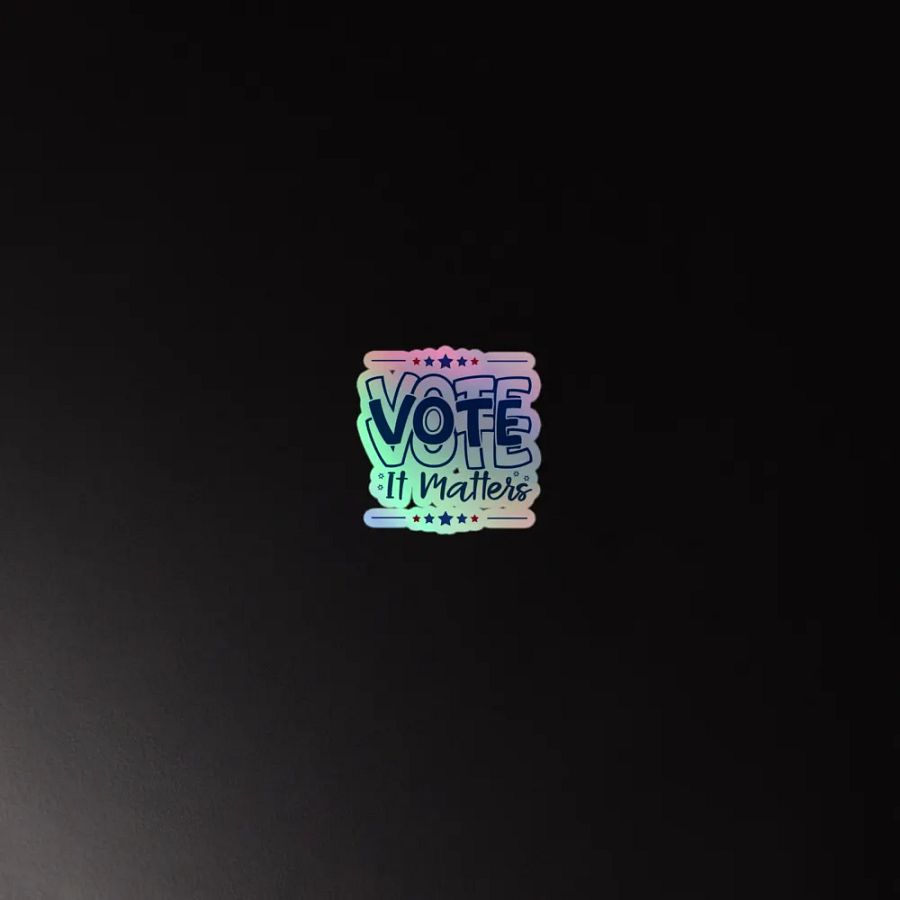 Vote It Matters Election 2024 Voting Patriotic USA Civic Engagement Stickers product image (7)