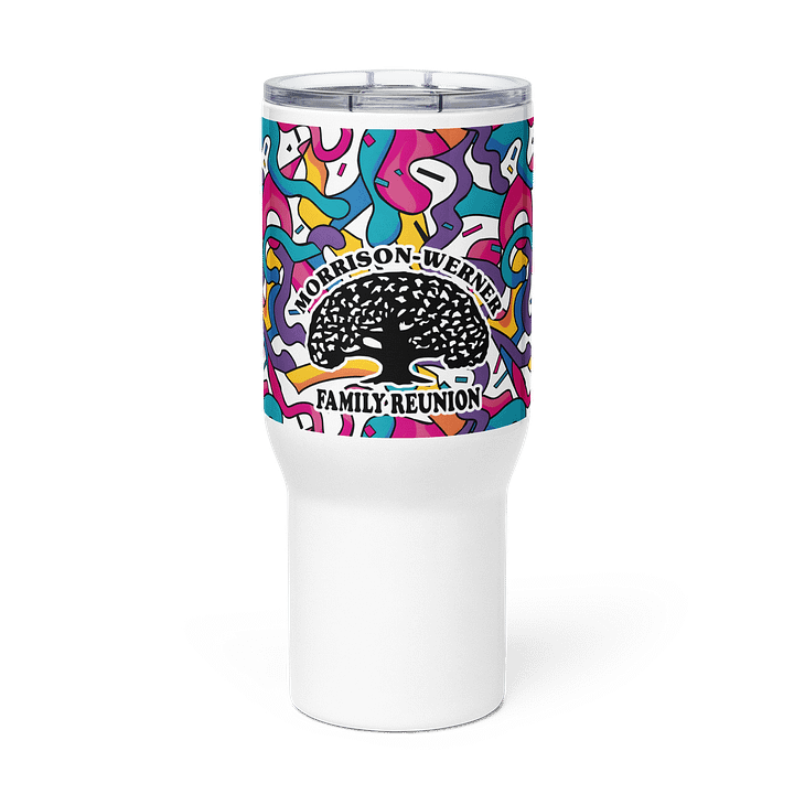 "90s Squiggles" Travel Mug w/ Handle product image (1)
