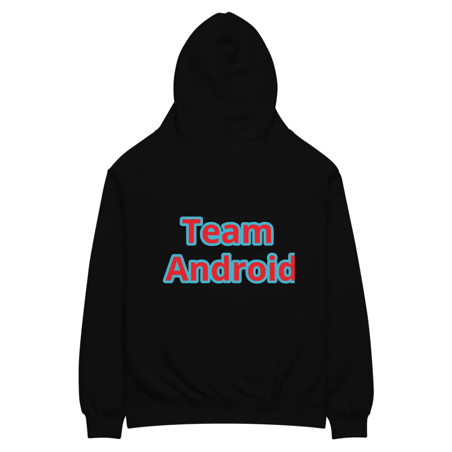 Blue and red KingAndroid hoodie product image (12)