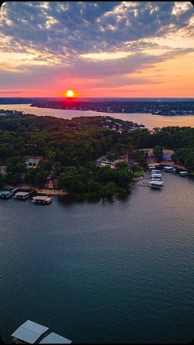 Ozark Sunset captured with the DJI Mavic Air 2