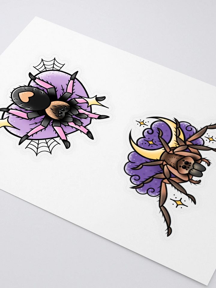 pastel spider stickers product image (2)