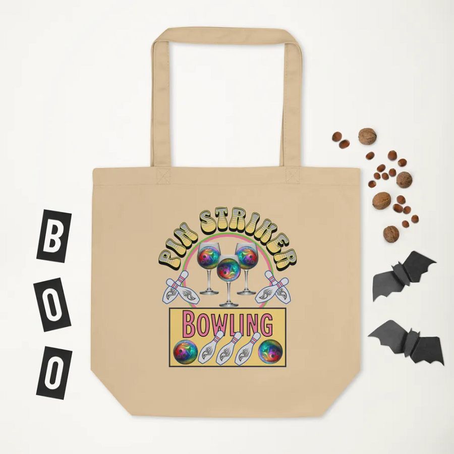 Pin Striker Bowling Tote Bag product image (5)