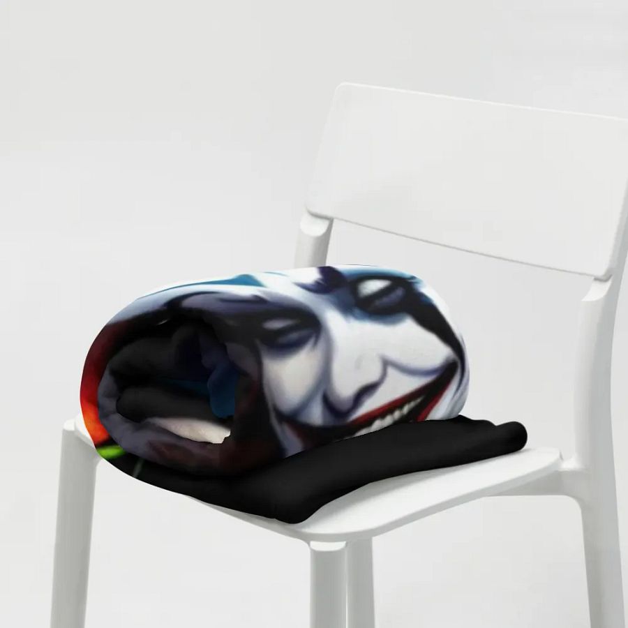 Joker & Harley soft throw blanket product image (7)