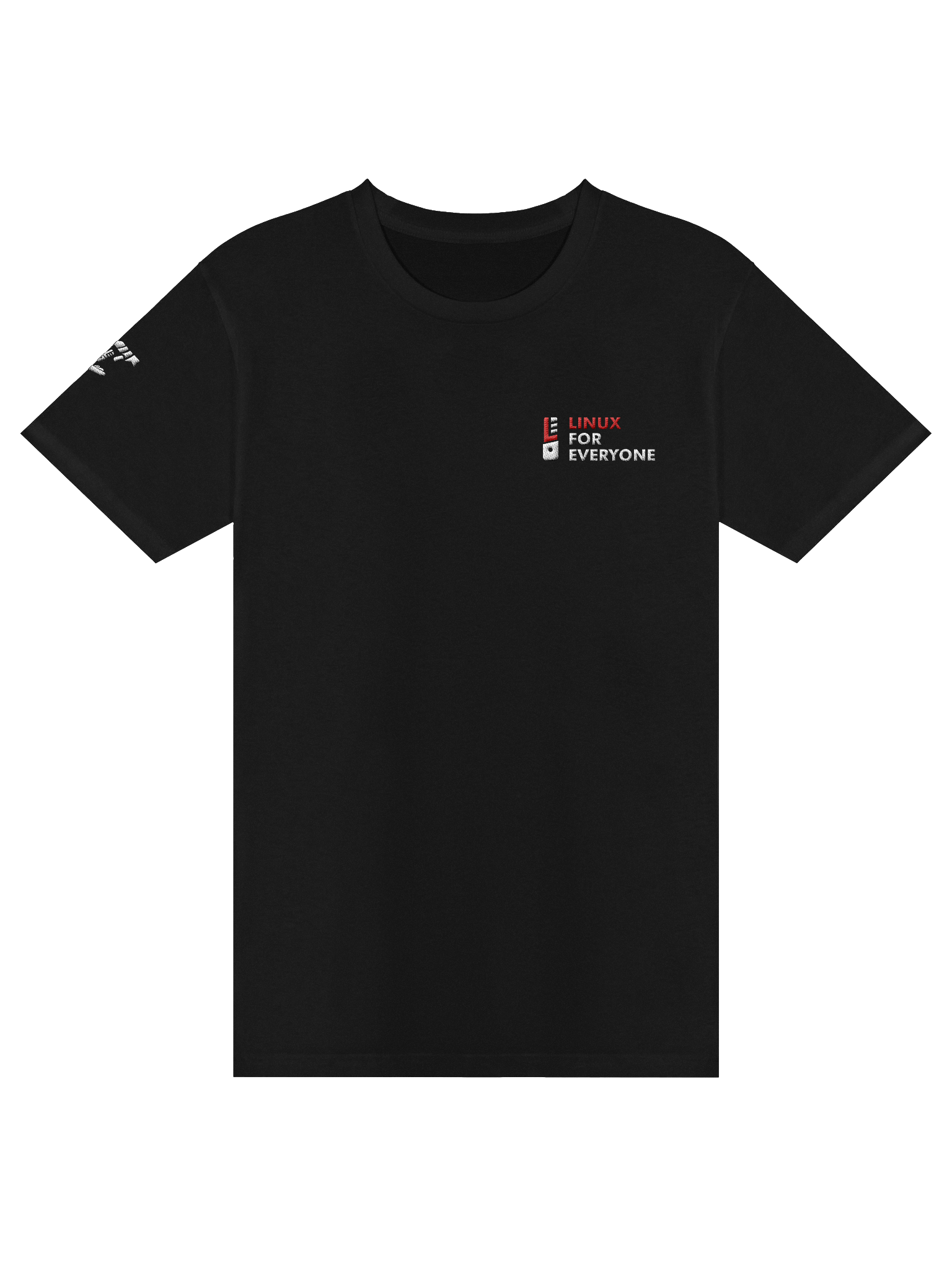 L4E Premium Tee: Dark Mode Crimson product image (3)