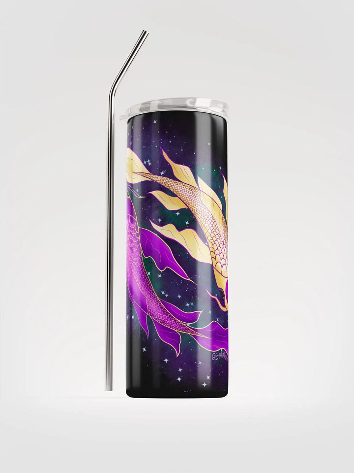 Moonie Koi Tumbler with Straw product image (1)
