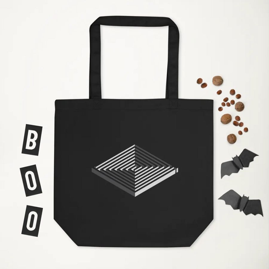 Spiral Maze Eco-Friendly Tote Bag product image (6)