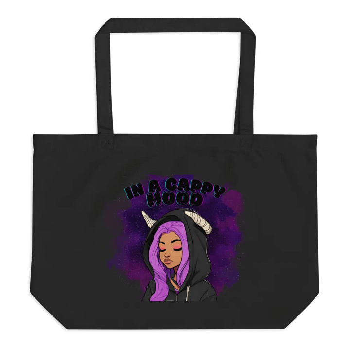IN A CAPPY MOOD ORGANIC COTTON TOTE product image (1)