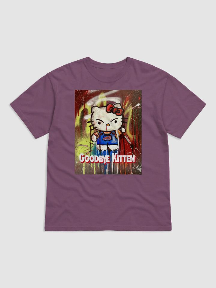 Goodbye Kitten Killer Doll Horror Cotton T-Shirt product image (1)