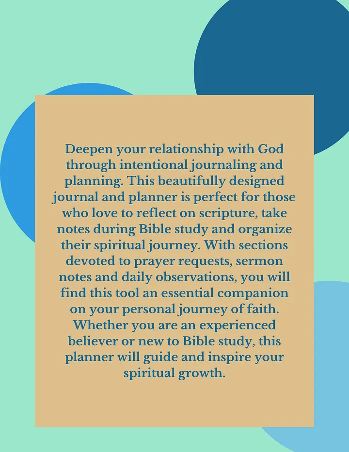Today Talking with God-Bible Study Diary & Planner Pages product image (2)