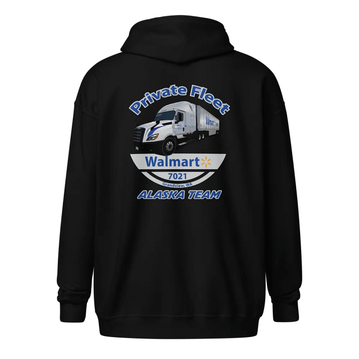 7021 Grandview Alaska Team Walmart Private Fleet Zip-up product image (1)