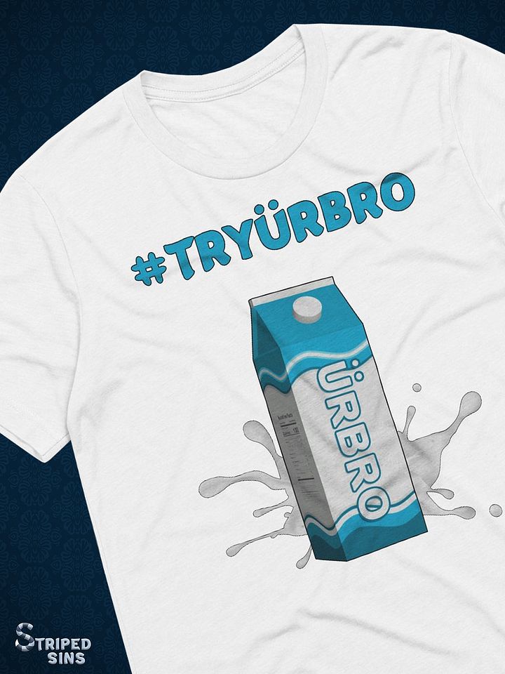 Tryurbro Milk | Triblend T-shirt | Light | Wave #1 product image (1)