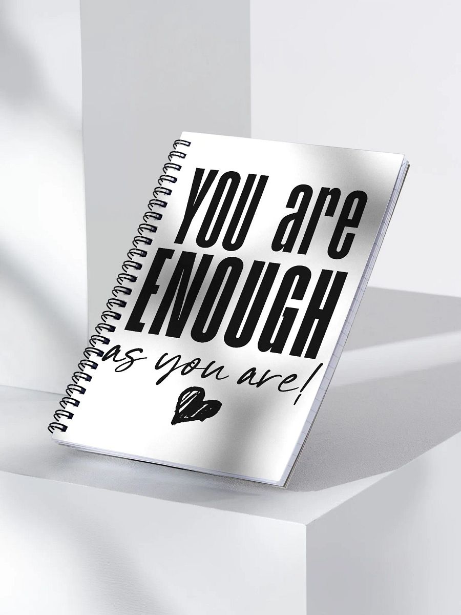 You are Enough Spiral Notebook product image (3)
