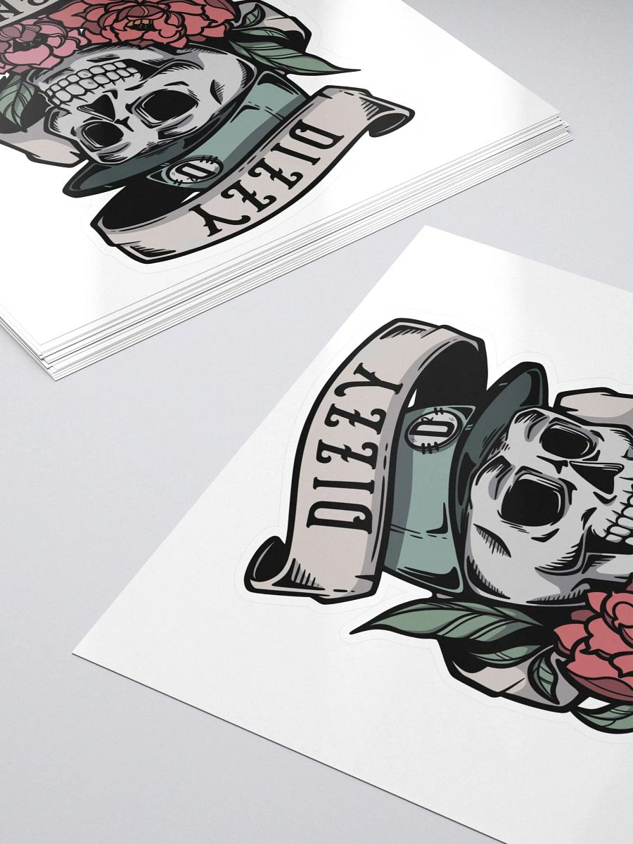 Dizzy Design Colorful Sticker product image (5)