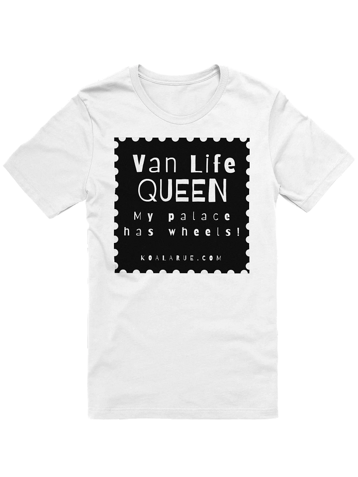 VAN LIFE QUEEN • WHITE T-SHIRT product image (1)