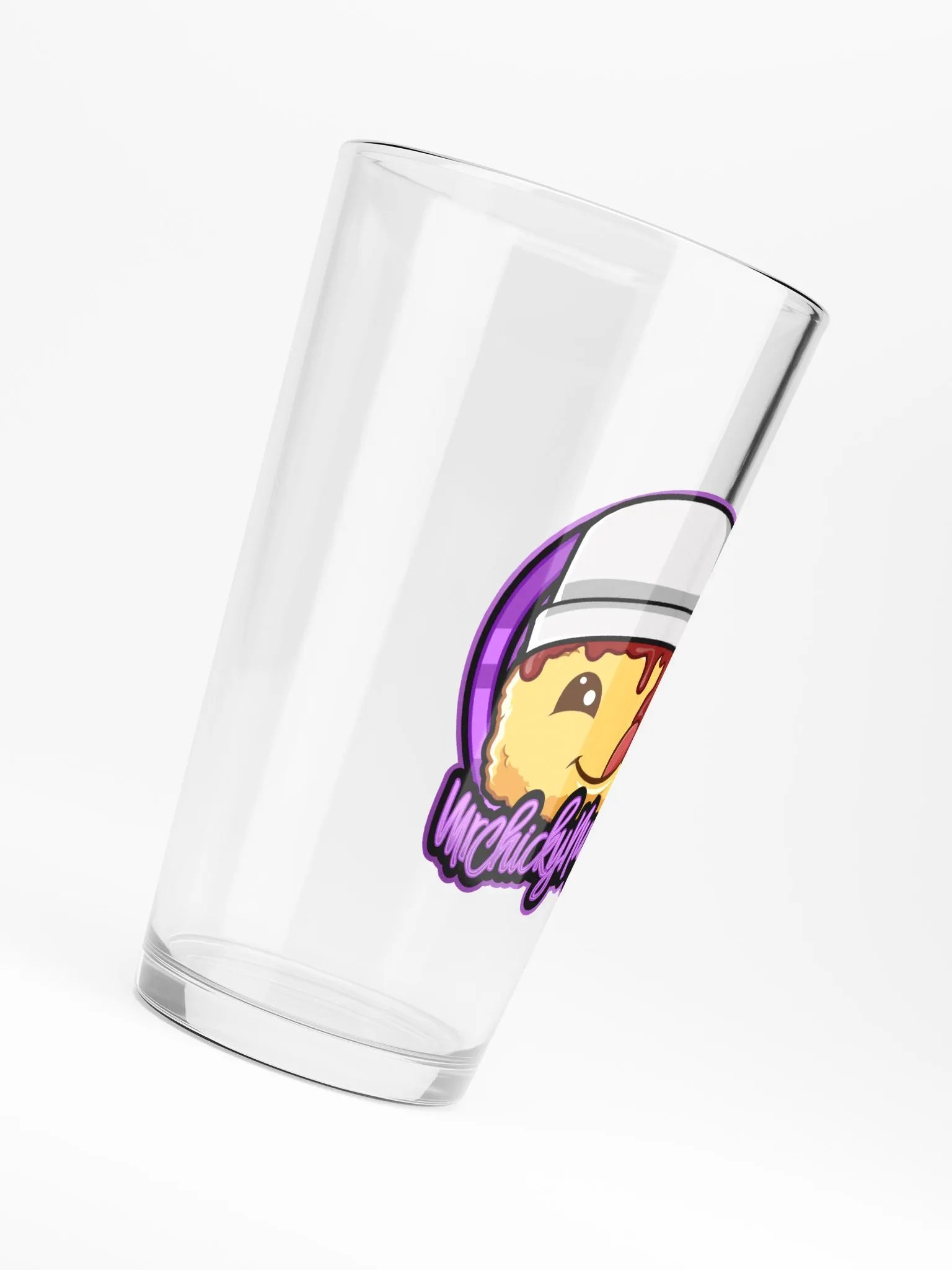 MrChickyNugMan Logo Glass product image (6)