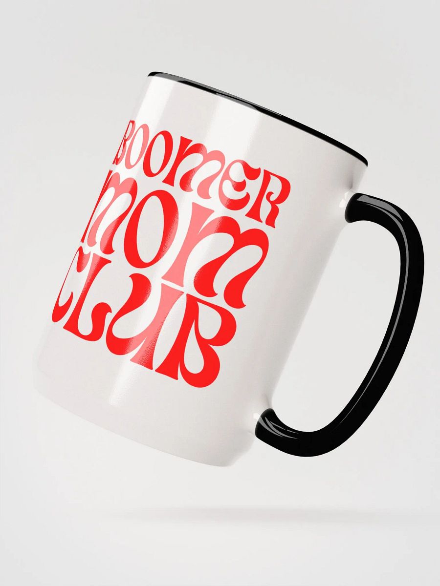 Boomer Mom Club (red font) Mug Large Ceramic Mug product image (5)