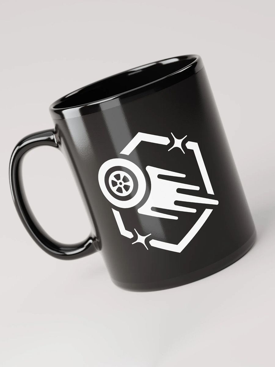 Black Ceramic Mug (Light Logo) product image (5)