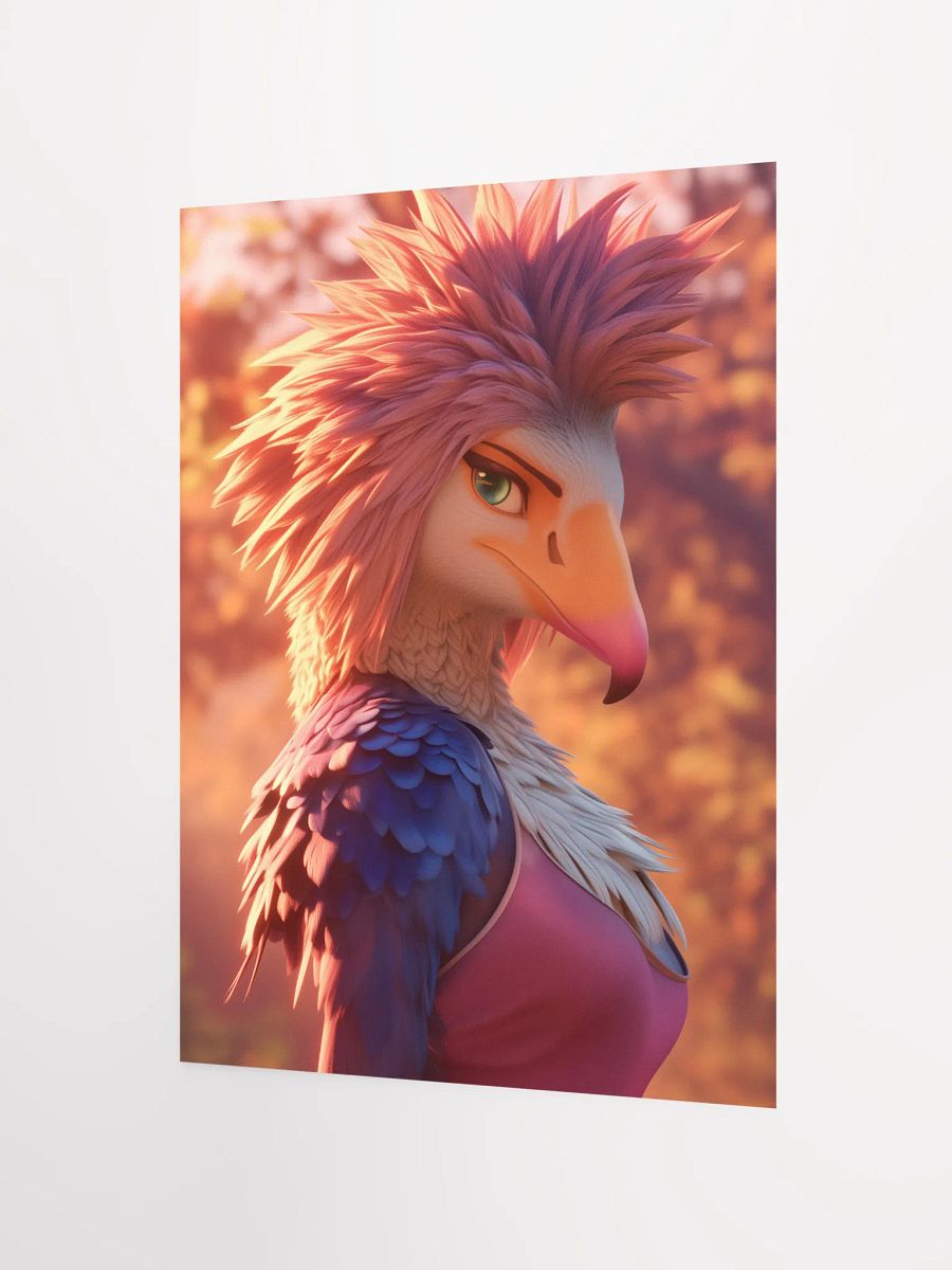 Raptor's Confidence Enhanced Poster product image (4)