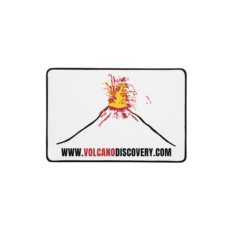 VolcanoDiscovery Desk Mat