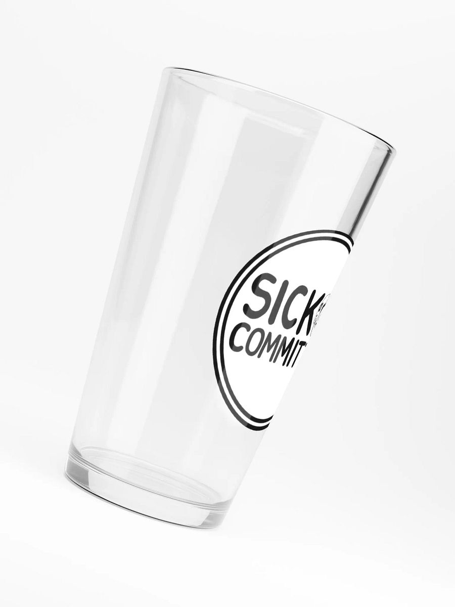 Sickos Committee Logo Shaker Pint Glass product image (6)