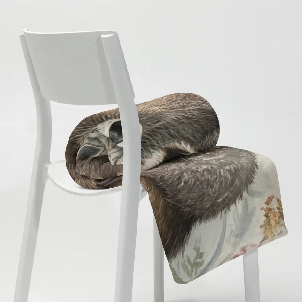 Raccoon Family Throw Blanket product image (10)