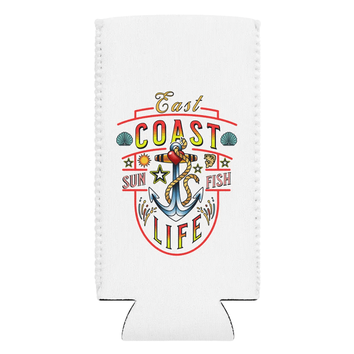East Coast Life Sun Fish Can Cooler product image (2)